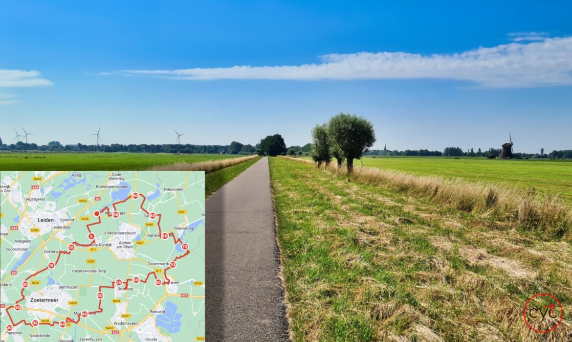 Zoetermeer w_route Open Fields tour with track
